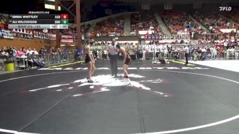 125 lbs Cons. Round 2 - Ali Wilcoxson, St. George-Rock Creek HS vs Emma Whittley, Altamont-Labette County Hs