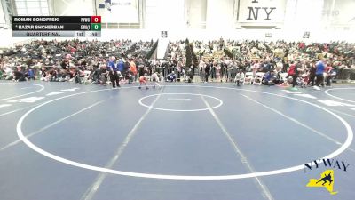 44 lbs Quarterfinal - Roman Bonoffski, Phoenix Youth Wrestling Club vs Nazar Shcherban, Elite Wrestling Academy (Long Island)