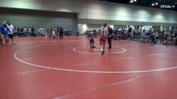 120 lbs Quarterfinals (8 Team) - Carli Pfantz, Beauty And Beasts vs Sophia Buechner, Indiana Ice