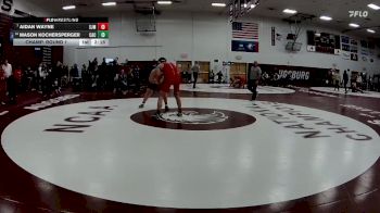 285 lbs Champ. Round 1 - Aidan Wayne, St. Johns (mn) vs Mason Kochersperger, Carthage College