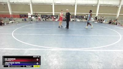 215 lbs 4th Wrestleback (16 Team) - Oz Nowick, Colorado vs Cristhian Soto, Florida