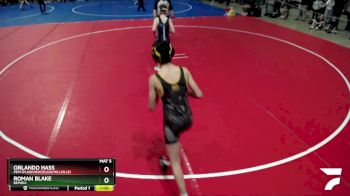 130 lbs Cons. Round 2 - Roman Blake, Bemidji vs Orlando Hass, PEM (Plainview/Elgin/Millville)