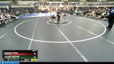 145 lbs Round 1 (4 Team) - Tucker Ginther, Caledonia-Houston vs Andrew Weiss, Holmen