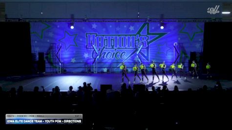 Iowa Elite Dance Team - Youth Pom - Directions [2025 Youth - Premier - Pom - Small Day 1] 2025 Nation's Choice Dance Grand Championship & Cheer Showdown