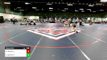 106 lbs Round Of 64 - Robert Newton, RI vs Samuel Wolford, PA