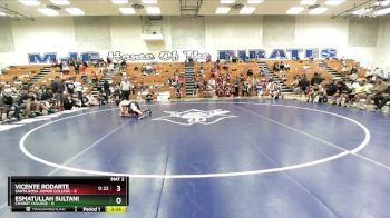 149 lbs Quarters & 1st Wb (16 Team) - Esmatullah Sultani, Chabot College vs Vicente Rodarte, Santa Rosa Junior College