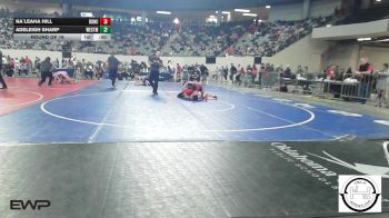 105 lbs Round Of 16 - Na`Leaha Hill, Duncan Lady Demons vs Adeleigh Sharp, Westmoore Wresting