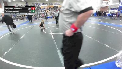 126 lbs Champ. Round 1 - Richard De Felice, Alemany vs Joseph Macias, Nogales