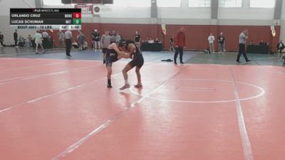 75 lbs Rr Rnd 1 - Orlando Cruz, Monster Garage vs Lucas Schuman, Mat Assassins