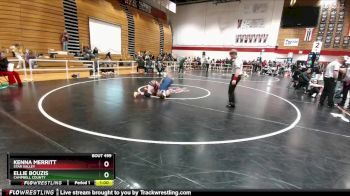 105 lbs Cons. Round 5 - Kenna Merritt, Star Valley vs Ellie Bouzis, Campbell County