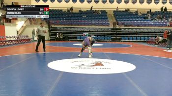 106 lbs Round 2: Quarterfinals - Jarek Giles, West Laurens vs Deyson Lopez, Gilmer County