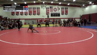 138 lbs 3rd Place Match - Faith Jernigan, Cerritos College vs Alondra Juarez, Lassen College