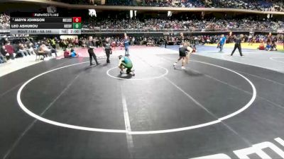 5A 165 lbs Quarterfinal - Jadyn Johnson, Melissa vs Leo Ashurou, Frisco Reedy