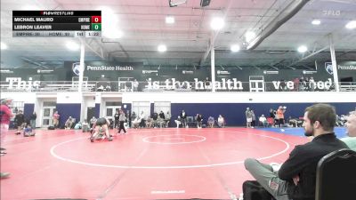 287 lbs Final - Michael Mauro, Empire Wrestling Academy Black - HSC vs Lebron Leaver, Homegrown White - HSC