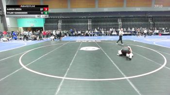 126 lbs Round Of 32 - Aaron Meza, Esperanza vs Tyler Vanbebber, Temecula Valley