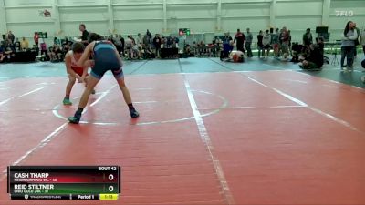 130 lbs Round 9 (10 Team) - Cash Tharp, Neighborhood WC vs Reid Stiltner, Ohio Gold 24K