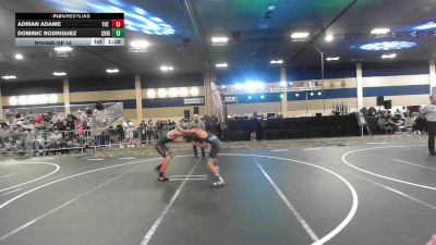 123 lbs Round Of 16 - Adrian Adame, The Empire vs Dominic Rodriguez, Christopher Columbus HS