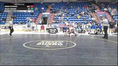 215 lbs Consy Rd Ii - Jesse Calhoun, Chestnut Ridge vs Brady Brown, Derry Area