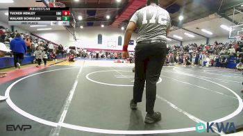 45 lbs 3rd Place - Tucker Henley, Eufaula Ironheads Wrestling Club vs Walker Scheulen, Salina Wrestling Club