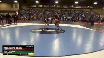 147 lbs Cons. Round 3 - Abril Montes De Oca, Yuma vs Riley Kapels, Lewis - Palmer