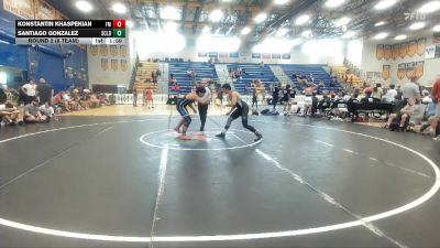 165 lbs Round 2 (8 Team) - Konstantin Khaspekian, Funky Monkey vs Santiago Gonzalez, Soldier City