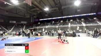 54 lbs Consolation - Bowen Hackbarth, Bozeman WC vs Jaxson Staples, Pueblo County WC