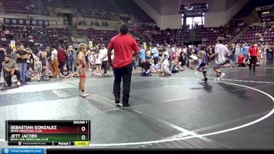 70-73 lbs Round 1 - Jett Jacobs, Bear Cave Wrestling Club vs Sebastian Gonzalez, Ridge Wrestling Club