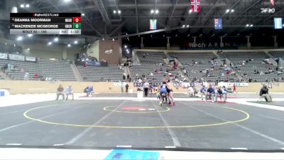 185 lbs Champ. Round 1 - Mackenzie McGeorge, Great Crossing vs Deanna Moorman, North Hardin