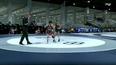 50 kg Champ. Rd Of 64 - Olivia Klein, Cordoba Trained vs Karina Vang, Tiger Wrestling Club