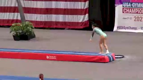 Aliah Raga - Tumbling, Dulles Gymnastics - 2021 USA Gymnastics Championships