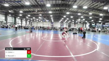 138 lbs Consi Of 64 #1 - Gabe Cohen, NY vs Owen Maxwell, VA