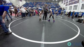 92 lbs Semifinal - Landon Heskett, Newkirk Takedown Club vs Westin Pollock, Owasso Takedown Club