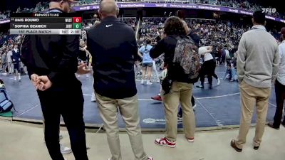 165 lbs 1st Place Match - Jjais Roumo, Westover vs Sophia Ozanich, Jack Britt