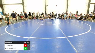 123 lbs Semifinal - Elijah Scriven, Bad Karma vs Joseph DeAngelo, Triumph Blue