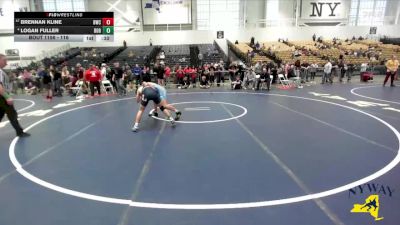 116 lbs Cons. Round 5 - Logan Fuller, WRCL Wrestling Club vs Brennan Kline, Baldwinsville Wrestling Club