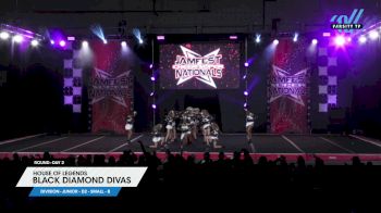 House of Legends - Black Diamond Divas [2025 L2 Junior - D2 - Small - B Day 2] 2025 JAMfest Cheer Super Nationals