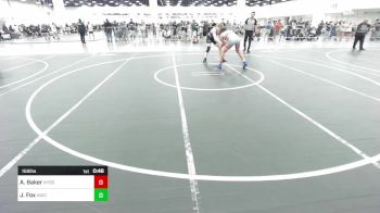 156 lbs 2nd Place - Aiden Baker, Nyssa Mat Club vs Jared Fox, Aniciete TC