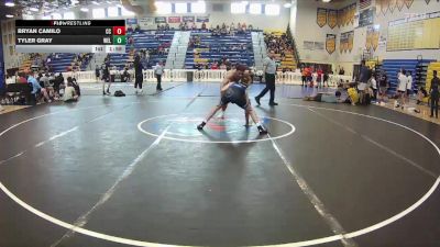 150 lbs Round 2 (8 Team) - Tyler Gray, Wellington vs Bryan Camilo, Cypress Creek