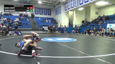 165 lbs Cons. Round 2 - Mark Lynott, Chicago vs Owen Milder, Luther