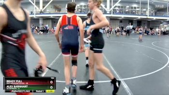 115 lbs Round 6 (8 Team) - Brady Full, Mat Assassins Black vs Alex Barnhart, VA Patriots