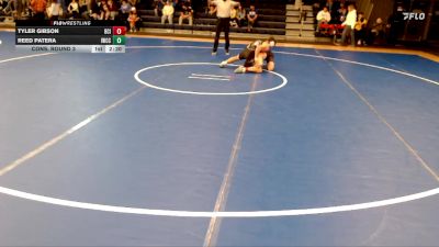 149 lbs Cons. Round 3 - Reed Patera, Iowa Western Community College vs Tyler Gibson, Briar Cliff (Iowa)