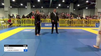 TIFFANY ALVAREZ vs LANA LORENE KRASNIQI 2023 American National IBJJF Jiu-Jitsu Championship