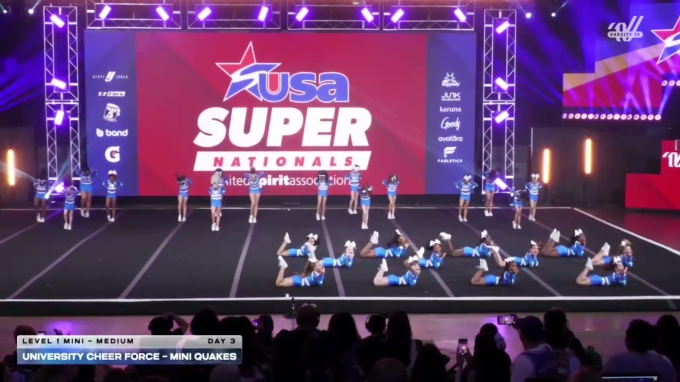 University Cheer Force - Mini Quakes [2026 L1 Mini - Medium Day 3] 2026 ...
