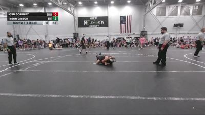 144 lbs Round 2 (4 Team) - Josh Gormley, Cordoba Trained vs Tyson Gibson, Whitted Trained