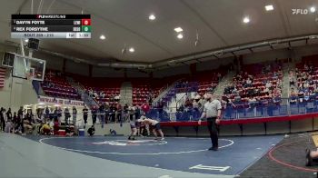 215 lbs 1st Place Match - Davyn Foyte, Lewisburg vs Rex Forsythe, Desoto Central