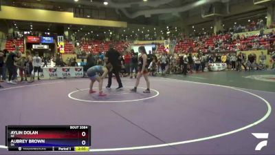 138 lbs Cons. Round 1 - Aylin Dolan, NE vs Aubrey Brown, OK