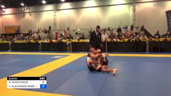 KONSTANTINOS CHIOUTAKOS vs VINCENT ALEXANDER BARBOSA 2023 World IBJJF Jiu-Jitsu No-Gi Championship