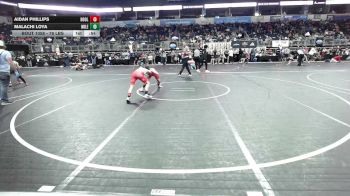 78 lbs Semifinal - Aidan Phillips, Hooligans Wr Ac vs Malachi Loya, Mile High WC