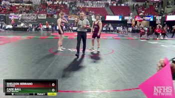 Cons. Round 2 - Cade Ball, Fort Benton vs Sheldon Serrano, Roundup