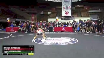 106 lbs Round 1 (16 Team) - Tanner Bartonico, MDWA vs Marcus Tollentino, LAWA